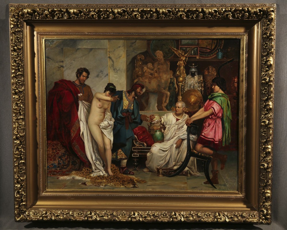 19th Century European Neoclassical Antique Presentation of the Slave