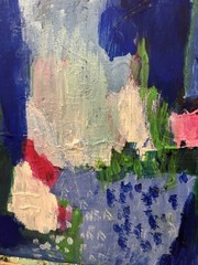 Original Abstract Expressionism 11×14 Bright Signed Unique Fine Art Monet Ins