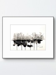 SAMATOWIC Landscape 9×12 Abstract Minimalist Handmade Signed Original Art 18