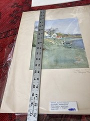 Bladen Tasker Snyden (American 1864 1923) Landscape Original Watercolor 10″ x 8″
