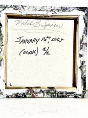 Original Acrylic 8″x8″ Canvas Art OOAK (ONE OF A KIND) Auto, Date, Numbered 1/1
