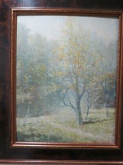 Original oil on canvas board „Trees in Landscape“ by Gavrilchenko Yuri
