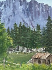 CONSTANTIN TERECHKOVITCH ANTIQUE RUSSIAN LANDSCAPE OIL PAINTING OLD MOSCOW 1960s