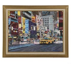 Aung kyaw Moe 1950 NY Cityscape Painting