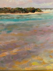 Vintage Seascape Oil Painting