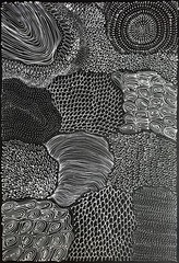 Freda Price Pitjara, Authentic Aboriginal art .Daughter of Anna Price Petyarre.