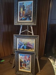 Viktor Shvaiko Giclee H/E on Canvas (Last Light in Venice) L/E #87/200 Beautiful