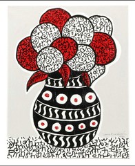 LANRE BURAIMOH – Floral Still Life 2024 African American Art