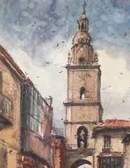Original Painting in Watercolor „Toro, Spain“ 9″ x 12″ NOT A PRINT