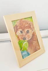 „Pawtraits“Original Hand painted Watercolor Pet Custom Portraits