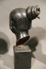 Art Deco Asian Beauty bronze busts sculptures Decorative French Art Laguey China