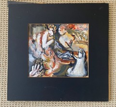 Abstract Grouping Tableau – Women Faun? Cat? – 1930’s Vintage