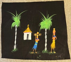 Nigerian Acrylic Paintings Artist Xxassin African Art Original Stunning!