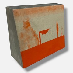Lluís Lleó „Pocket Like III“ 2005, Painted Fine Artwork | 15 x 20 x cm.