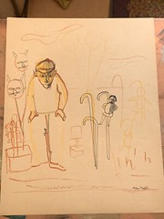 Helen Malta( Born 1912-1975) Set Of 3!Drawing / Paintings, All Signed