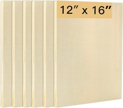 Versatile 12×16 Inch Unfinished Wood Painting Panels – Perfect for All Media
