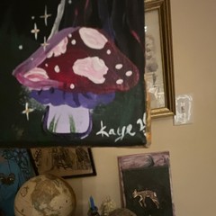 “ Moonlit fairy” 8×10 signed original Acrylic fantasy Painting