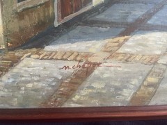 Mariel Chapot Original Oil Painting French Romantic Classy Cultural Decor