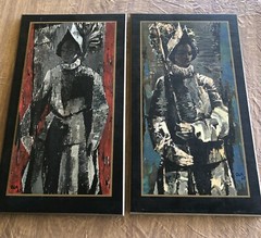Ola Mexican Spanish Conquistador 2 Prints Vintage – Read Description