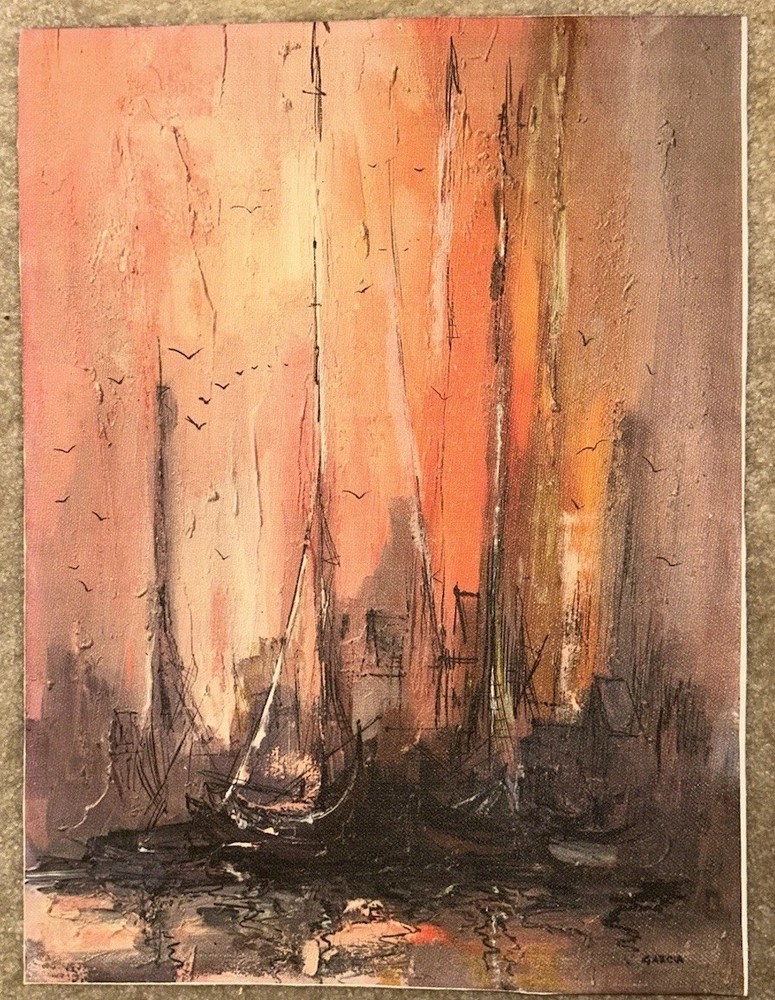 Vintage Danny Garcia, Tall Masts By Danny Garcia