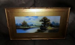 World Renowned Artist „William Henry Chandler“ Signed Original Pastel Painting!