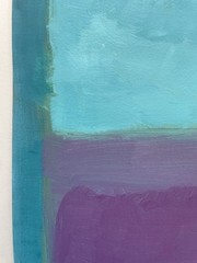 Mark Rothko Original Acrylic Painting Abstract Interior Design USA Signed E9