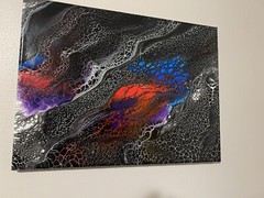 Original Abstract Painting One Of A Kind 12 X 16 Canvas Wall Art
