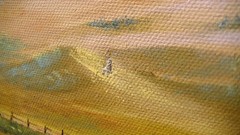 Oil Painting of „Owyhee Mountains Idaho“ 1973 By T.J.Rogers 16″x12″