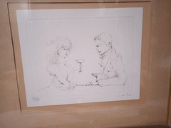 Leonor Fini Original Signed Drypoint Monsieur Venus Surrealist Art