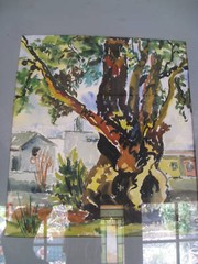 Original Signed B. Bear Gross Landscape