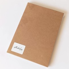 25 Sheets Kraft Cardboard 400gr/m2 DIN A4, 0.7mm Thick Natural Cardboard 21×29.7cm Bla…