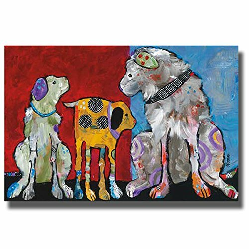 Training Day by Jenny Foster Gallery-Wrapped Canvas Giclee Art (30 in x 45 in)