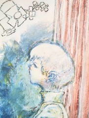 9 inch x 12 inch – Pastel Drawing – NO FRAME by A. Avila