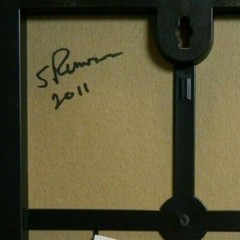 Stephen Perrone „Man In Szozda Gallery“ Acrylic Flow Pen On Paper 2011 Excellent