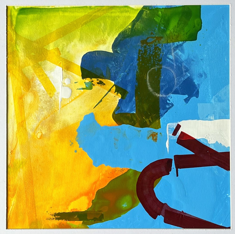 CESAR ARREDONDO CHICANO GRAFFITI MODERNIST ABSTRACT ORIGINAL 2022 PAINTING 21″