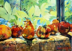 SUMMER HARVEST Original oil painting 16×20