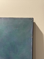 ABSTRACT PAINTING VINTAGE PHILIP NORTH CUBIST CUBISM ORIGINAL 30 Inches Rare AZ