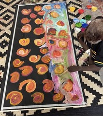 Bob Gibson Tjungurrayi 💕💕Aboriginal Art 202cm X 95cm COA supplied BG282-B