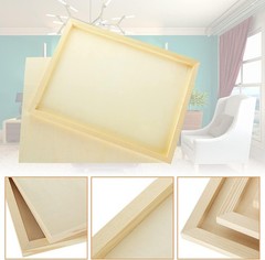Versatile 12×16 Inch Unfinished Wood Painting Panels – Perfect for All Media