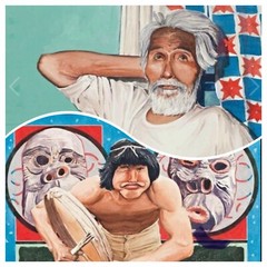 Pair of Dong Kingman Chinese American Watercolor Portraits