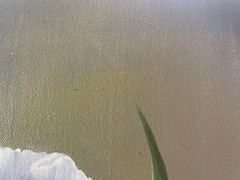 18 x 24 Original Oil Painting on Canvas….“Purple Iris“