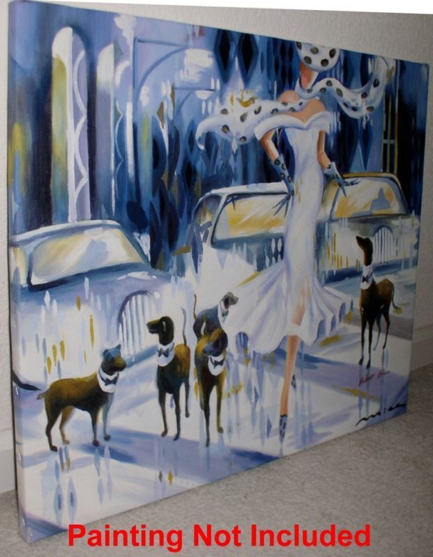 Professional Canvas Stretching Service for Size 8x10in or 10x12in Oil Paintings