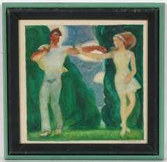 Anatoli Dovzhenko (1932-1991) „Youth“, Watercolor, 1966