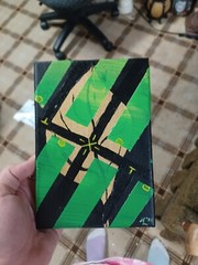 „Fractured“ paintings on canvas original