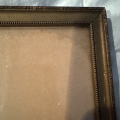 Antique Watercolor Landscape Painting Artist Signed & Dated 1901 Matted & Framed