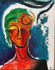 Original 1 of 1 Gouache and Acrylic painting
