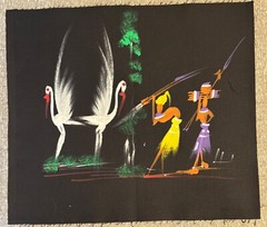 Nigerian Acrylic Paintings Artist Xxassin African Art Original Stunning!