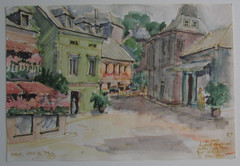 Martha Watson Sauer FOUR PAINTINGS Bucks County PA Key West FL Impressionist WPA