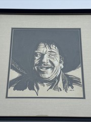 ANTIQUE PAINTING PORTRAIT MEXICAN MAN MEN SIGNED MONTY ORR ILLUSTRATION VINTAGE