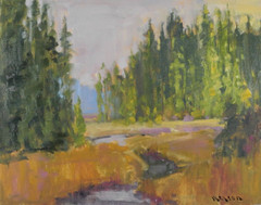 Original Oil Painting signed by artist Thomas Nelson with COA!